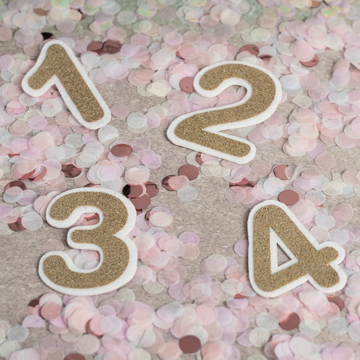 Geburtstagskrone Pastell - Beige - Beige
